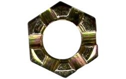 Mutter for bakhjulsbolt, gl. type, FZ50