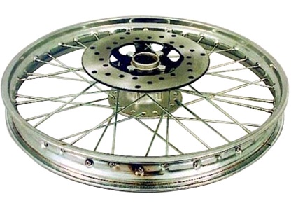 Forhjul DX komplet med ventileret skive