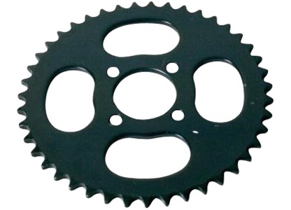 Bagtandhjul, 44 mm, 43-tands
