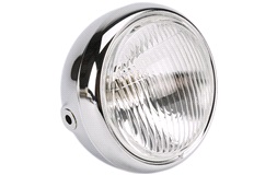 Forlygte komplet, krom, 1,2HK