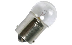 Blinklyspære, BA15S, 6V-5W