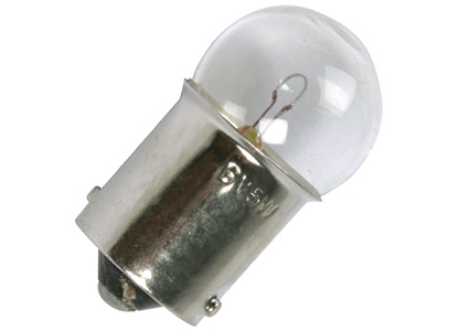 Blinkerslampa, BA15S, 6V-5W  