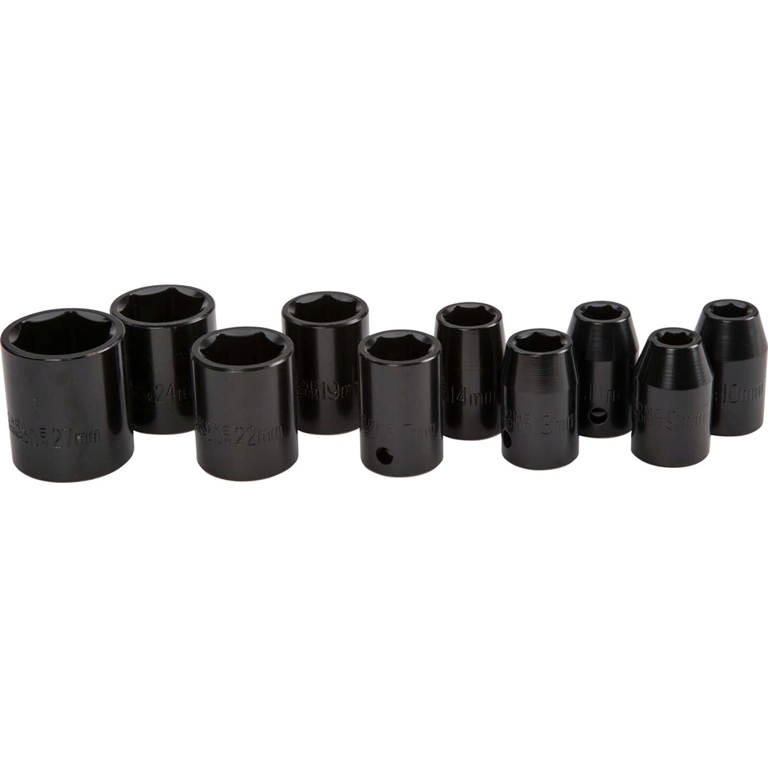 Raze Kraftpipesett 1/2" 10 Stk. 9-27 Mm