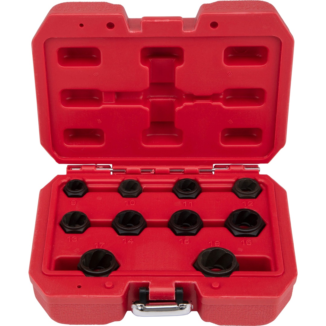 Byron's Avtrekkersett Muttere 9-19 Mm