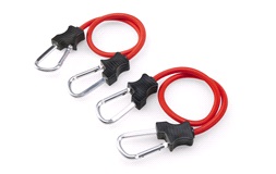 Elastisk rem med. karbinhake 60cm 2 st.