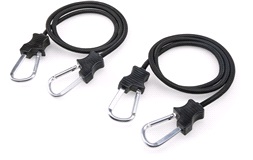 Elastisk rem med. karbinhake 120cm 2 st.