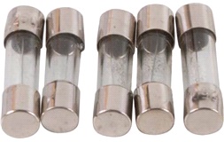 Glassikring 5 stk. 5x20 mm 0.5A