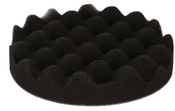 Poleringsdyna Svart våffla mjuk 150 mm