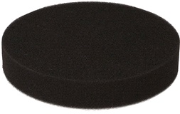 Poleringsdyna skum svart mjuk 150 mm