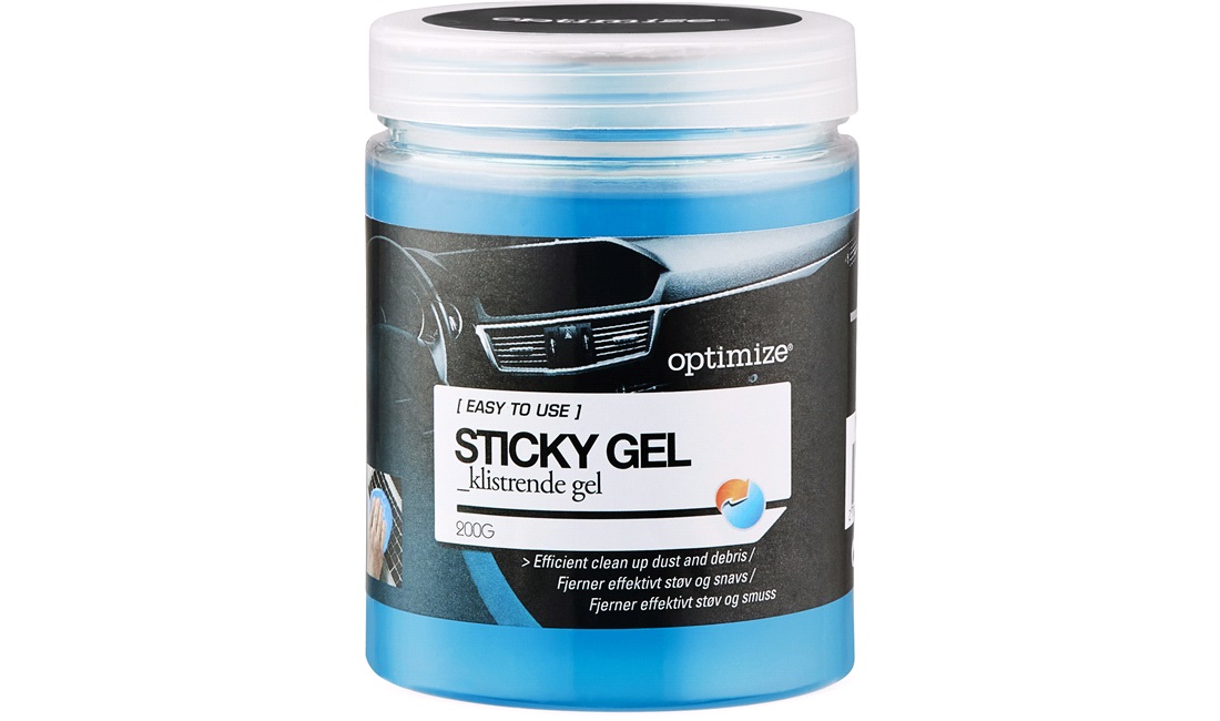  Sticky gel til rengøring 200g. Optimize
