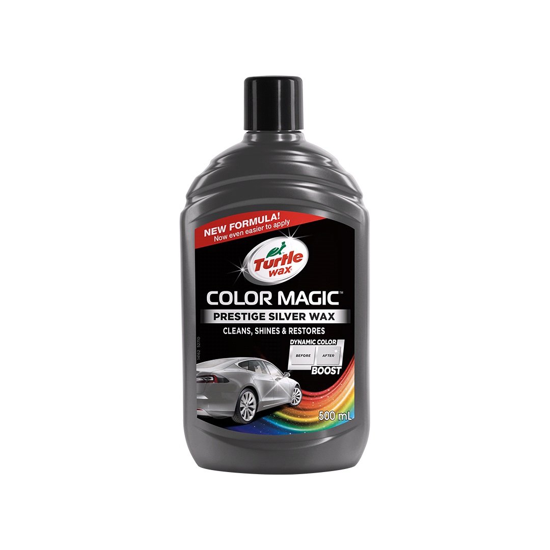 Turtle Wax Color Magic Sølv 500 Ml. Turtle