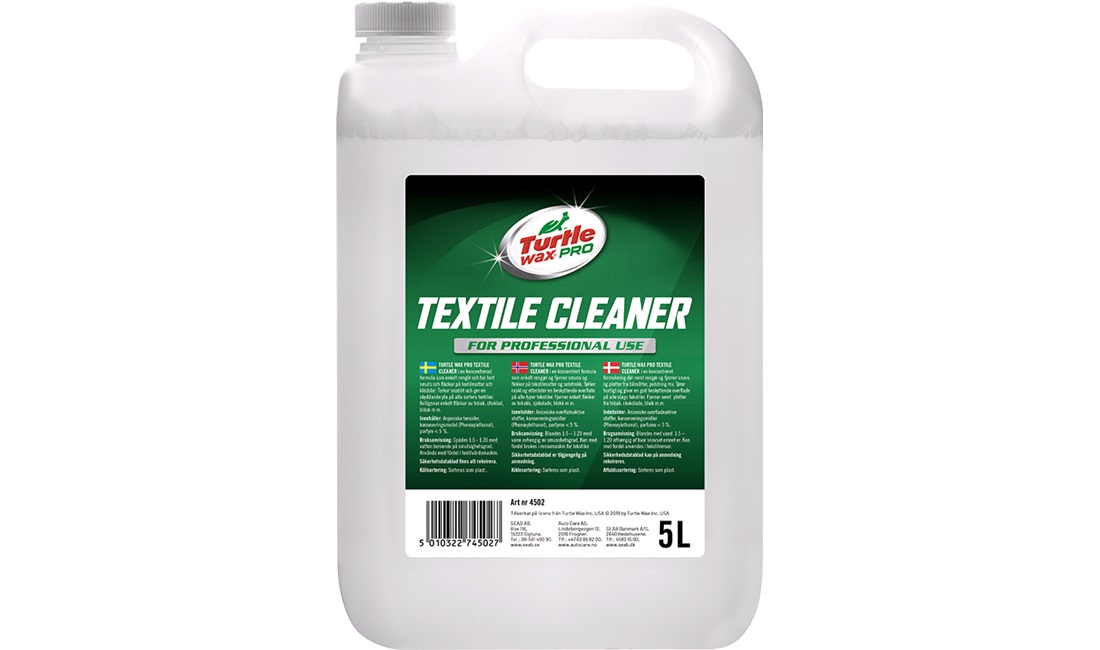  Turtle Wax Tekstil Cleaner 5 l.