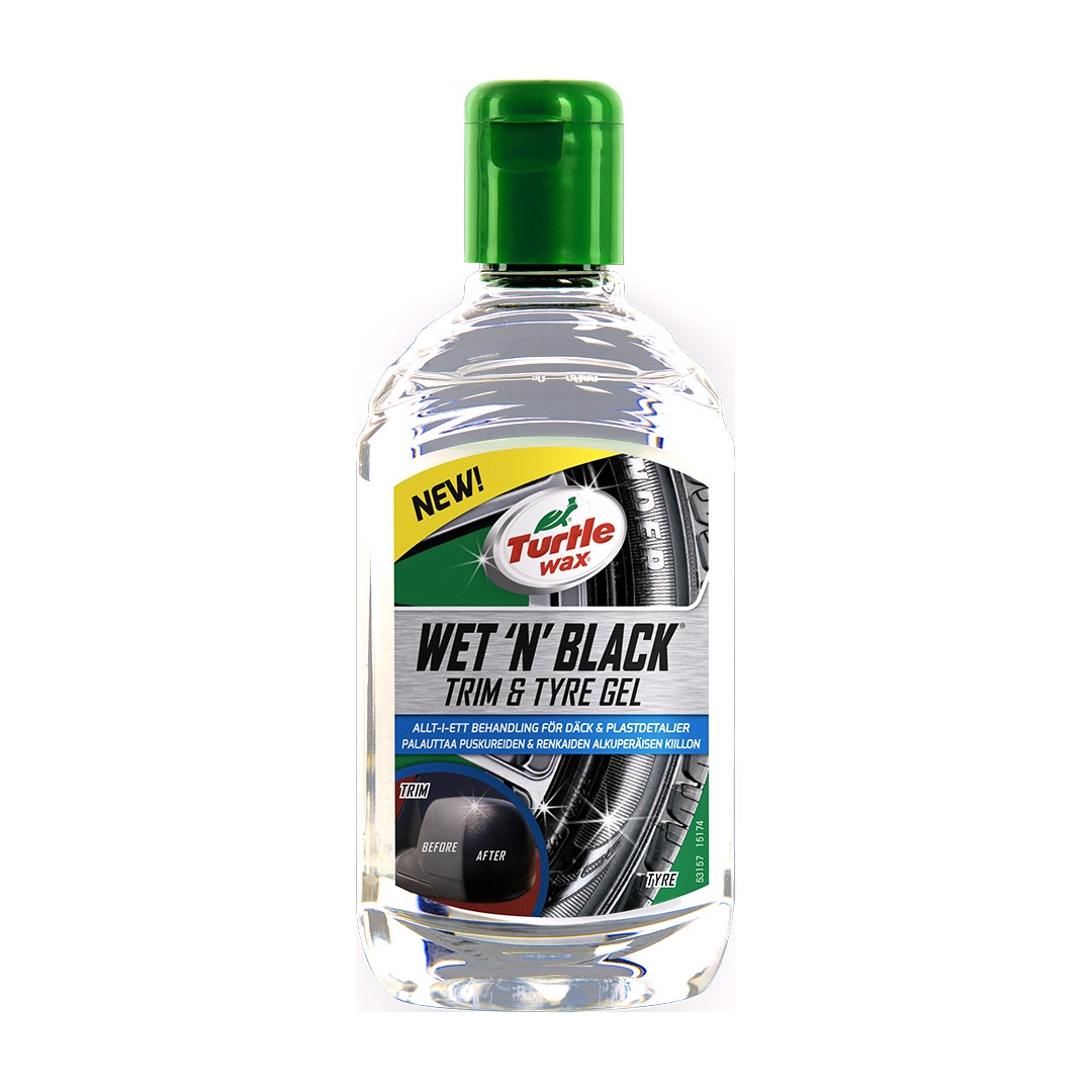 Turtle Wax Turtle Wax Wet 'n' Black Trim & Tyre Gel