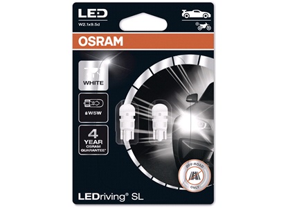 Pæresæt LED Retrofit 12V W5W 6000K Osram