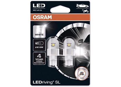 Pæresæt LED Retrofit W16W White Osram