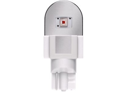 Pæresett LED Retrofit W16W Rød Osram