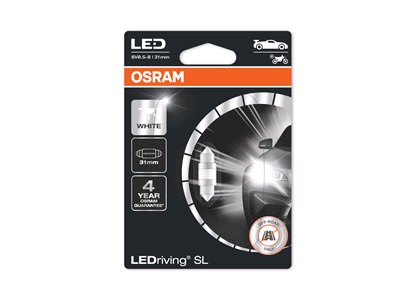 Pære LEDriving C5W 31mm White Osram