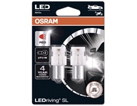  P&aelig;resett LED Retrofit 12V P21W R&oslash;d Osram