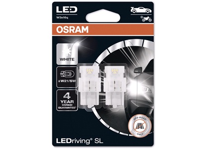 Pæresett LEDriving W21/5W White Osram 