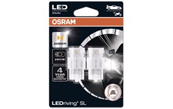 Pæresett W21W LED Retrofit Orange Osram