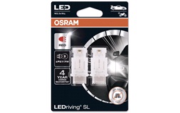 Pæresett LED Retrofit P27/7W Rød Osram