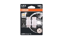 Pæresett LED Retrofit P27/7W Orange Osra