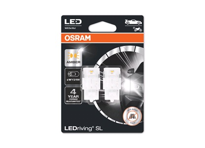 Pæresæt LED Retrofit WY21W Orange Osram