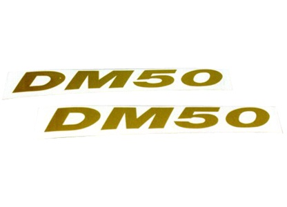 Stafferingssæt, "DM50", guld