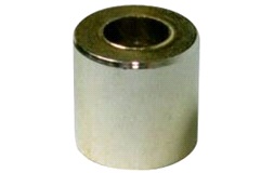 Flange høyre side, foran, krom, DM50