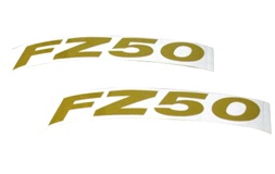 Klistremerkesett, "FZ50", gull