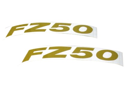 Klistermärkes-set, FZ50, Guld