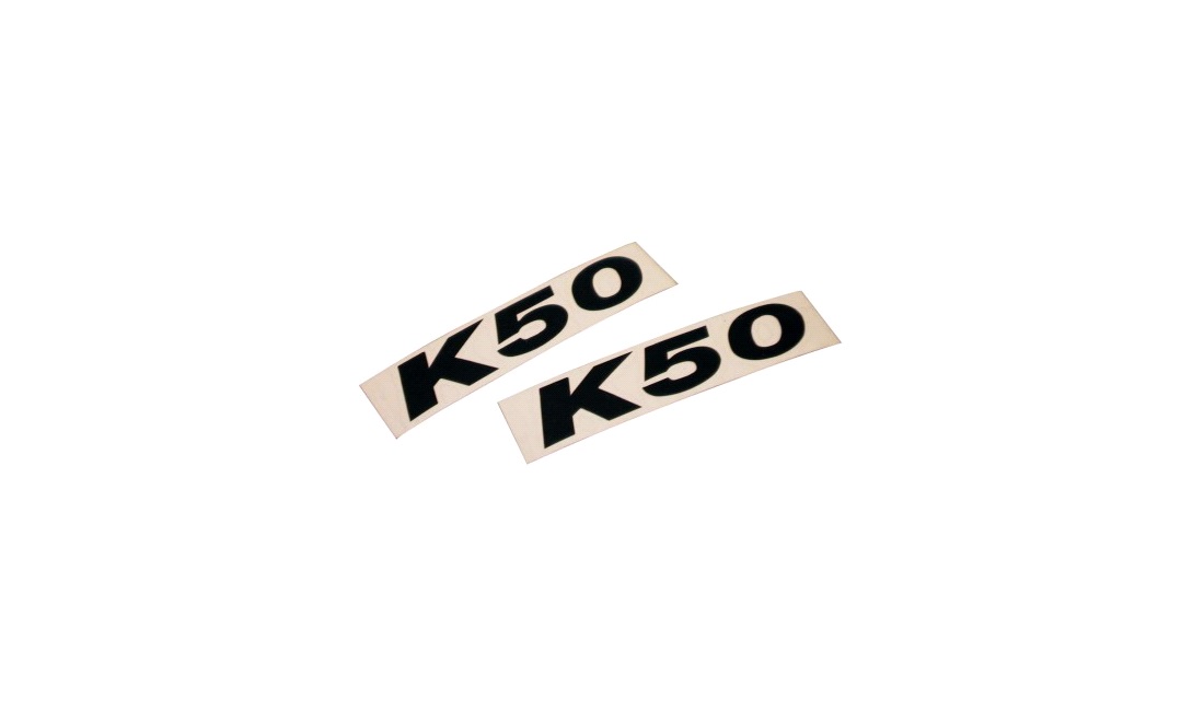  Stafferingssett, sort, K50
