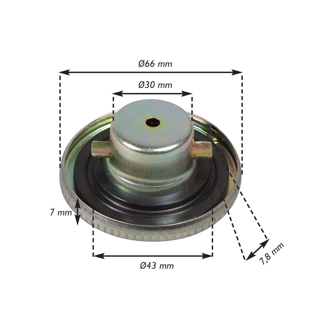 Scooped Tanklock, standard, K50