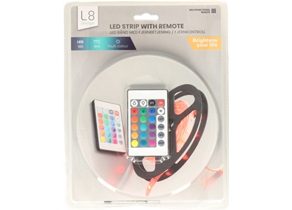 L8 Design - LED Stripe 180 6 m. Multi