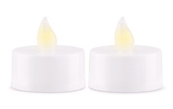 Värmeljus, LED, med timer, 2 st.