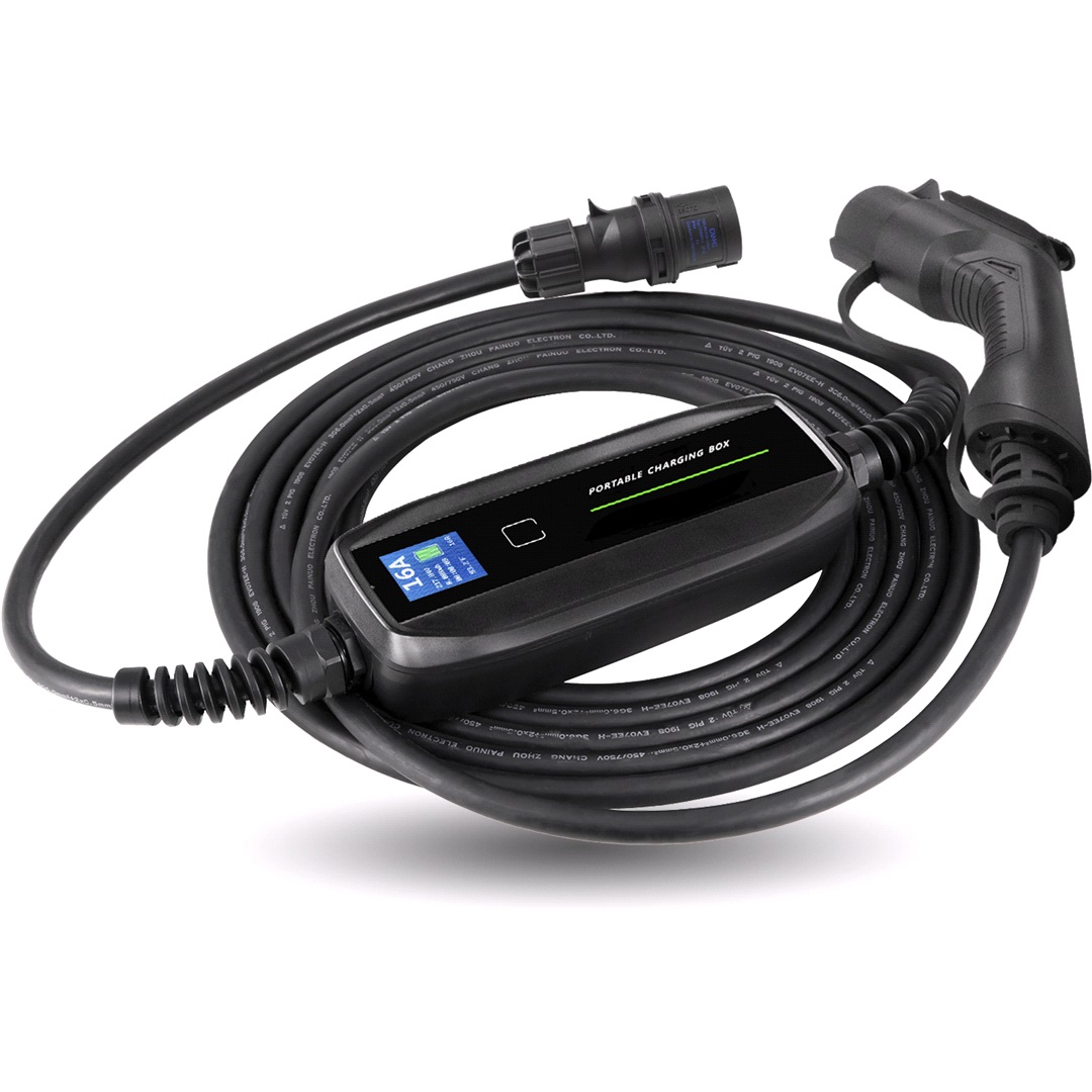 Inferno Ladekabel Type 2 - 16a 5m Med Lcd