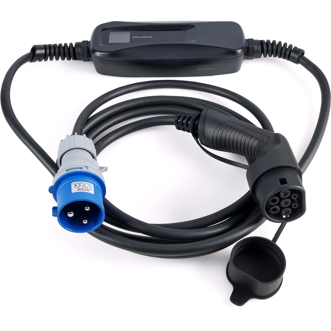 Inferno Ladekabel Type 2 - 32a 5m Med Lcd