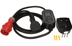 Ladekabel Type 2 - CEE r&oslash;d m/lader 11kw