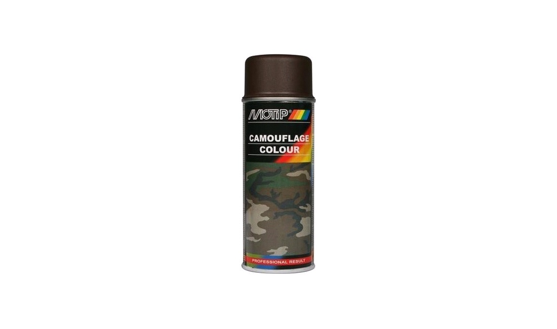  Motip camouflage spray RAL 8027 BRUN