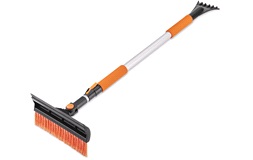 Snekost med forlængerskaft 89-145 cm