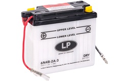 Batteri 6V-2Ah, 6N4B-2A, Öppen syra