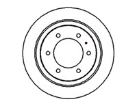  Bremseskive 313 x 18 mm