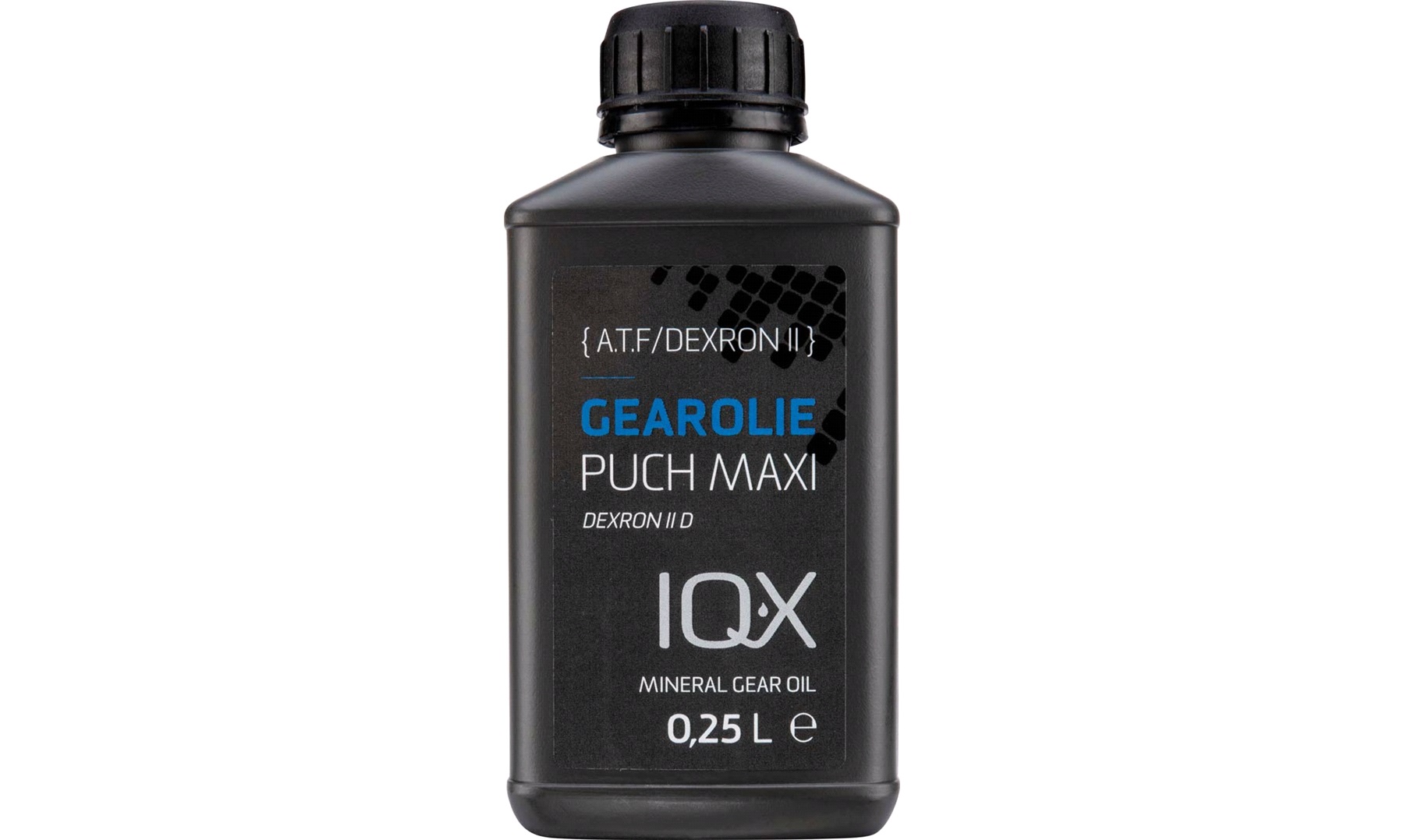 Bliv sur celle fængelsflugt Gearolie - Puch Maxi, 250 ml. IQ-X - Gear- og forgaffelolie - thansen.dk