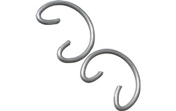 Låseringsett for stempelpinn
