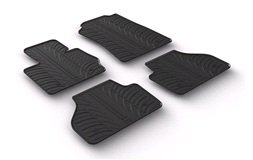 Bilmattor gummi BMW X4 2014-