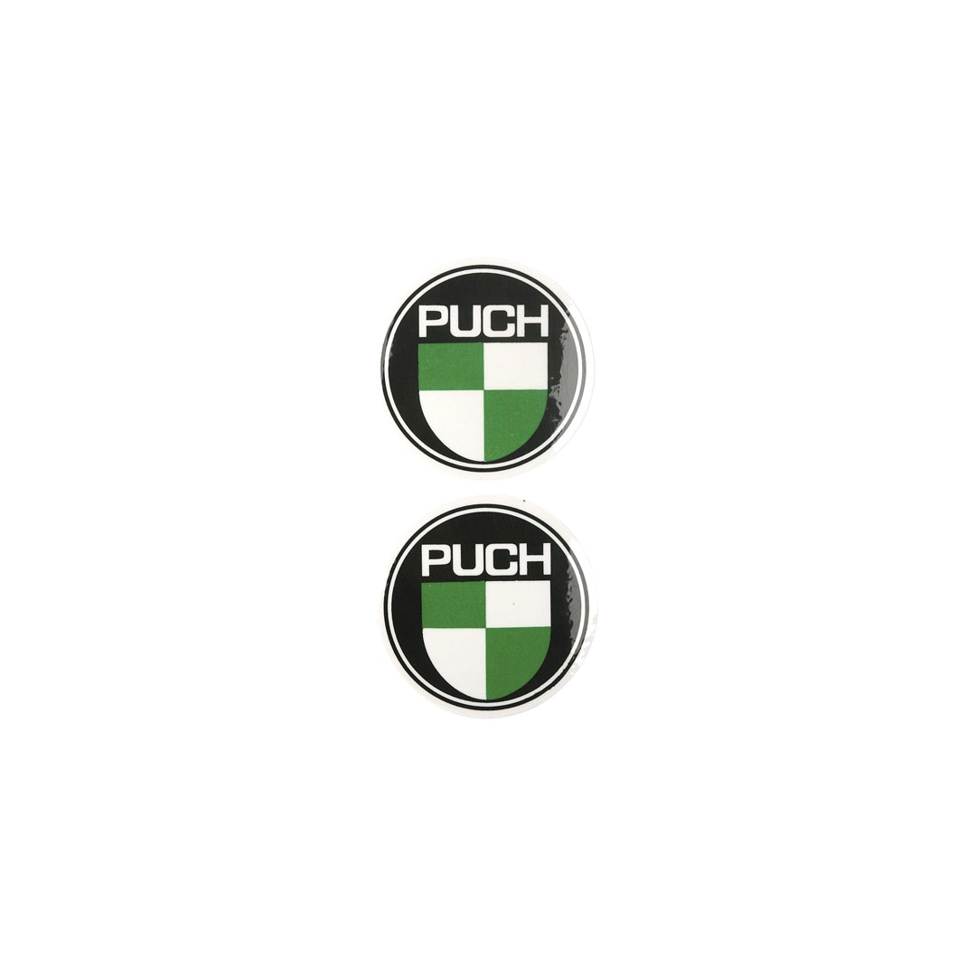 Scooped Dekaler med PUCH EMBLEM