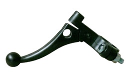 Choker-håndtag, sort(plast), P+K