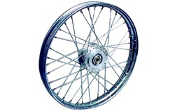 Forhjul, komplett med eiker, P+K