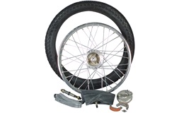 Forhjul, komplett med ALT, Puch Maxi