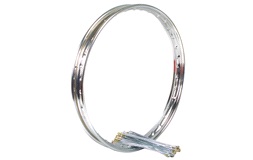 Felg med eger, foran, Puch Maxi